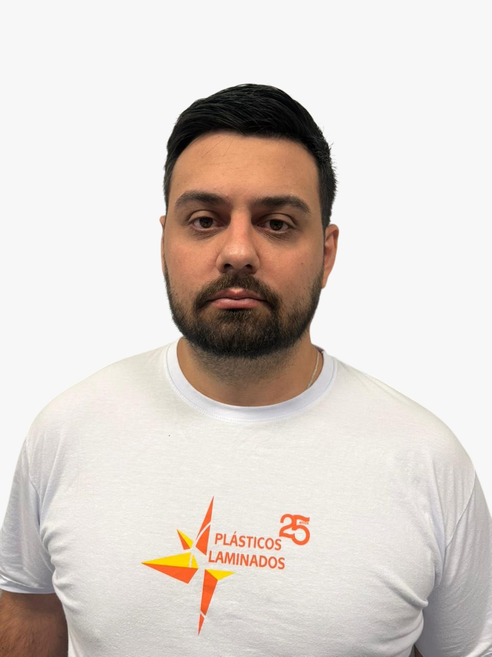 Gabriel, vendedor da Plásticos Laminados em Criciúma