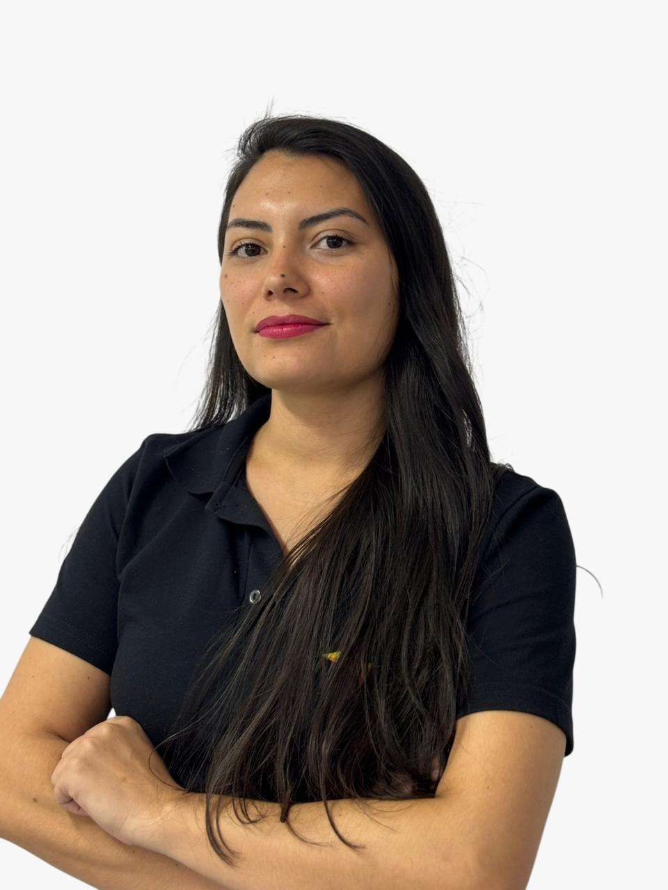 Paloma, vendedora da Plásticos Laminados em Florianópolis